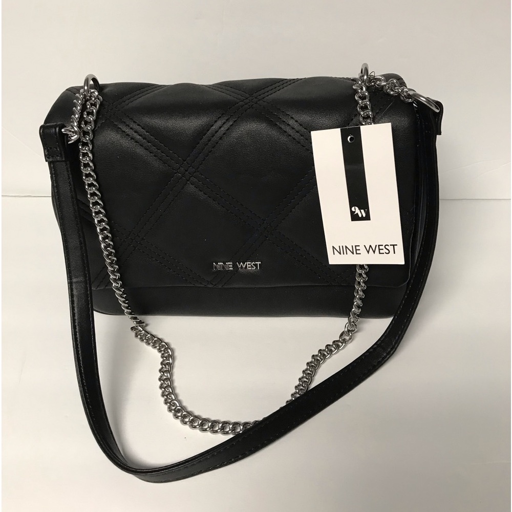 Nine West Black Quilted Shoulder Bag